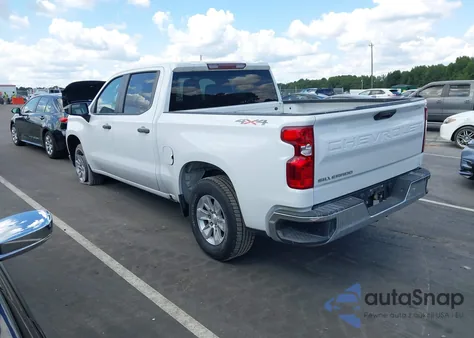 2022 Chevrolet Silverado 1500 Ltd 4Wd Short Bed Wt from USA, damaged, VIN 1GCUYAED8NZ207623